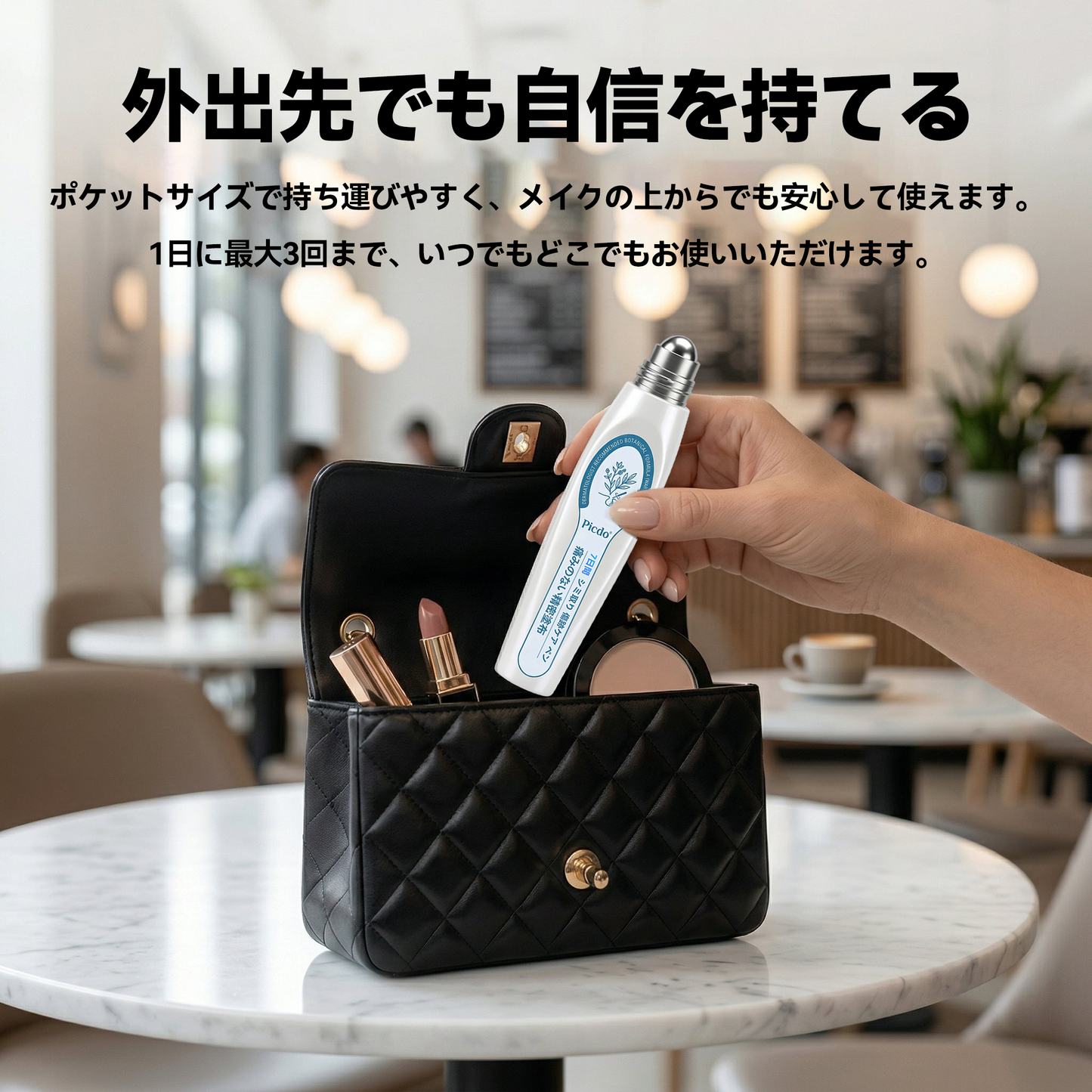 日本𝐏i𝐜𝐝o® 7日間 シミ取り 傷跡ケア ペン(痛みゼロ、傷ゼロのローラーボール)💪