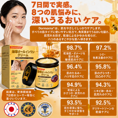 🔥🔥𝐃𝐨𝐫𝗺𝐨𝐫𝗻𝗮®公式ストア • 日本製 👑𝗗𝐨𝐫𝗺𝐨𝐫𝗻𝗮® 蜂毒配合オールインワンクリーム 🌟本日最終日 – 𝟖𝟎％OFF